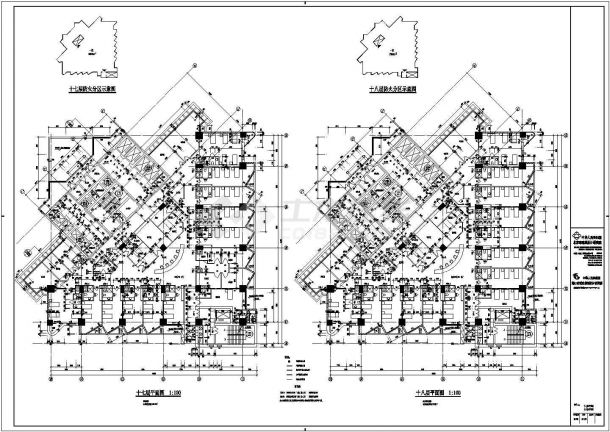 【海南】十四层医院建筑施工图（知名设计院）-图一