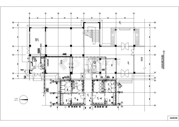某三层宿舍楼给排水设计施工图-图二