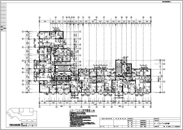 【吉林】33层框支剪力墙结构商住楼结构施工图（含建筑图）-图二