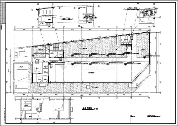 高层办公楼通风空调防排烟系统设计施工图（含锅炉房设计）-图一