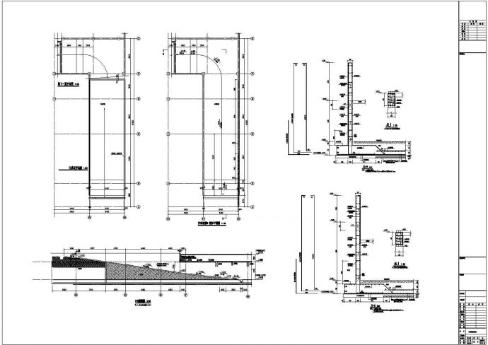 【山东】地下一层框架结构车库结构施工图_图1