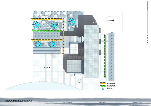 [东莞]某二层气候站建筑设计方案文本（含CAD）-图二