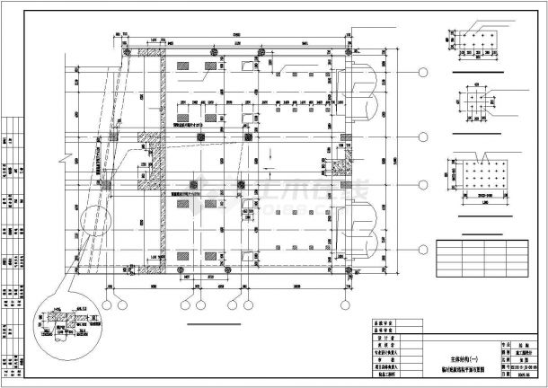[四川]地铁地下车站主体结构施工图36张（知名大院）-图一