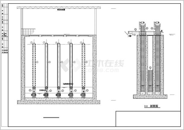 【安徽】某县污水提升泵站设计图纸，含设计说明-图二