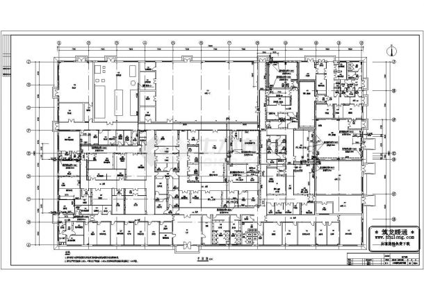 制药厂洁净空调设计全套施工图（共12张图）-图二