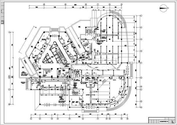 【浙江】某大厦中央空调设计施工图纸-图一