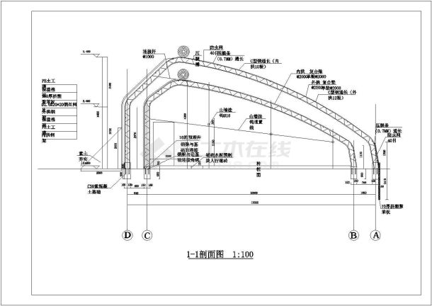 葡萄大棚建设施工图图片