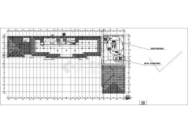 五层AH欧式度假酒店建筑设计施工图（含效果图）-图二