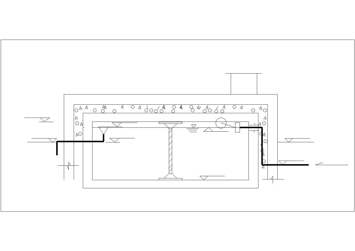 液化气站设计给排水设计cad图纸