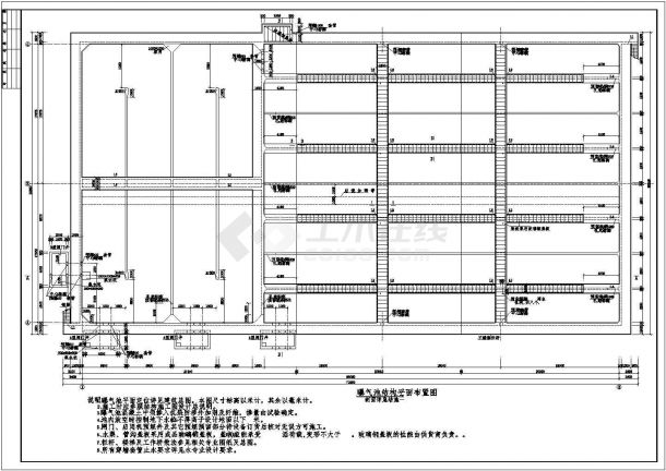 A2O工艺污水处理厂设计图纸-图二