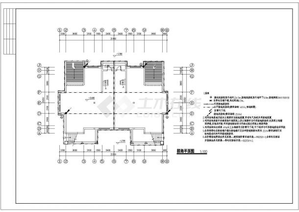 【江西】别墅区电气设计施工图（大独栋、小独栋、双拼户型）-图一