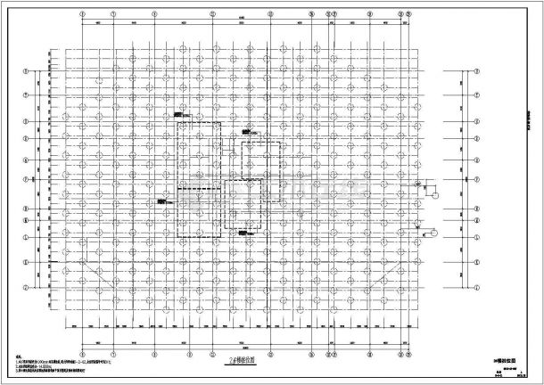 某超高层写字楼结构施工图-图一
