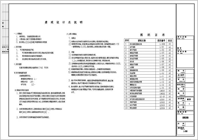 [北京]住宅区环境景观设计施工图_图1