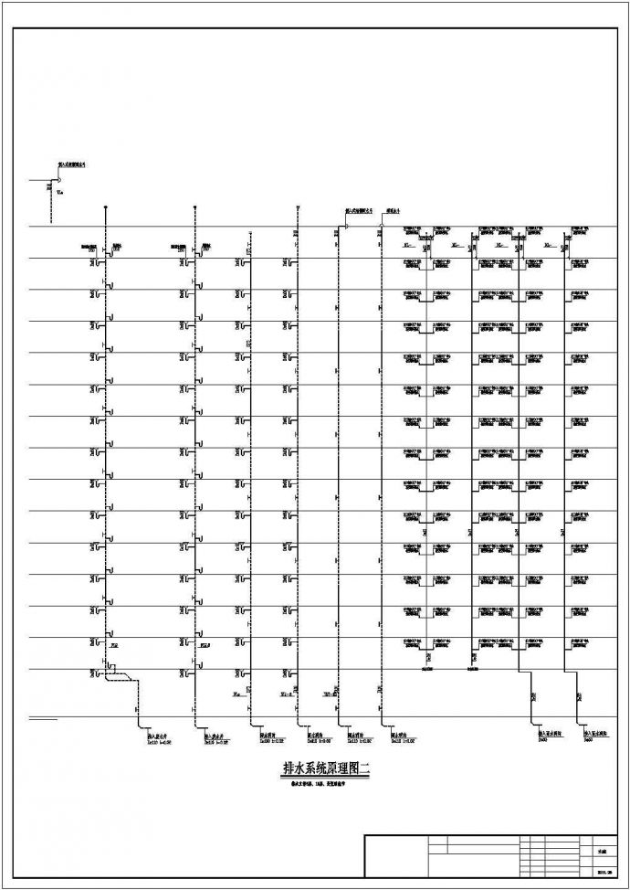 [东莞]某十五层公寓三期给排水施工图（7号楼）_图1