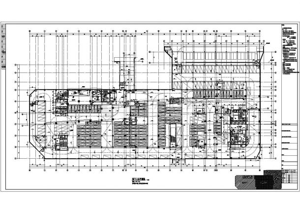 【广东】二十二层现代风格酒店建筑施工图-图二