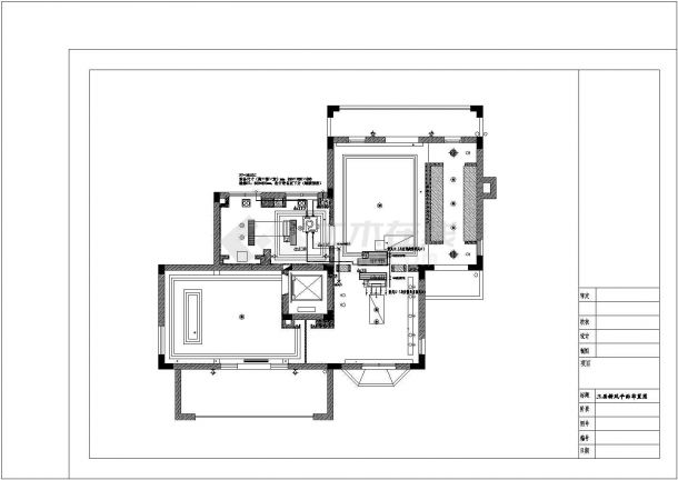 某三层别墅空调及采暖设计施工图-图二