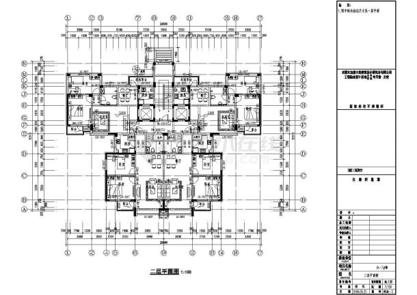 【辽宁】高层现代风格住宅建筑施工图-图二