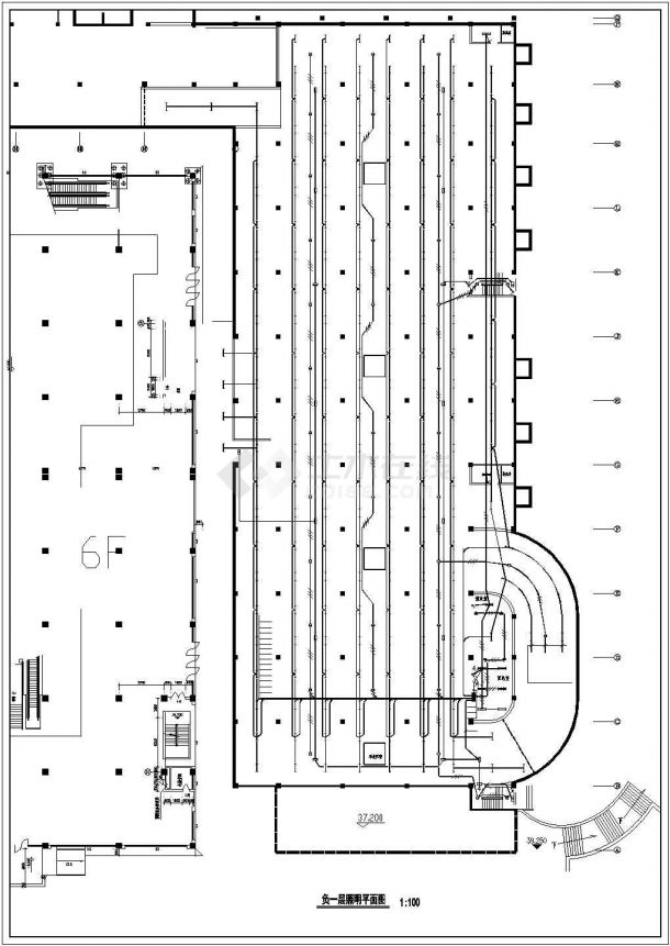 某两层地下车库电气设计施工图-图二