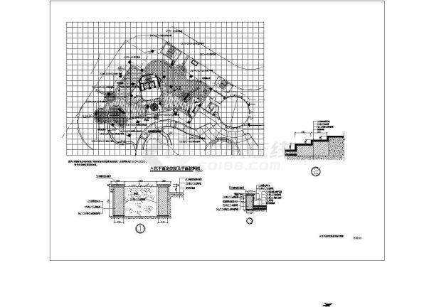 [深圳]某居住区局部景观工程施工图-图二