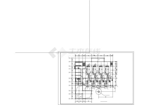 某工业锅炉房设备安装设计图纸-图二