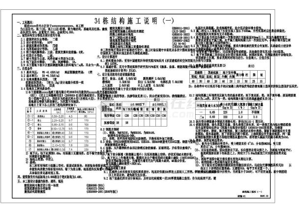 某剪力墙小高层结构设计说明-图二