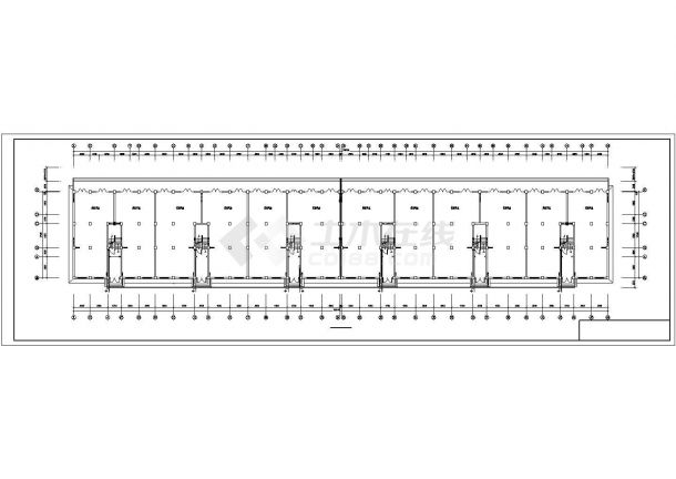 多层住楼电气设计系统施工平面CAD参考大祥图-图二