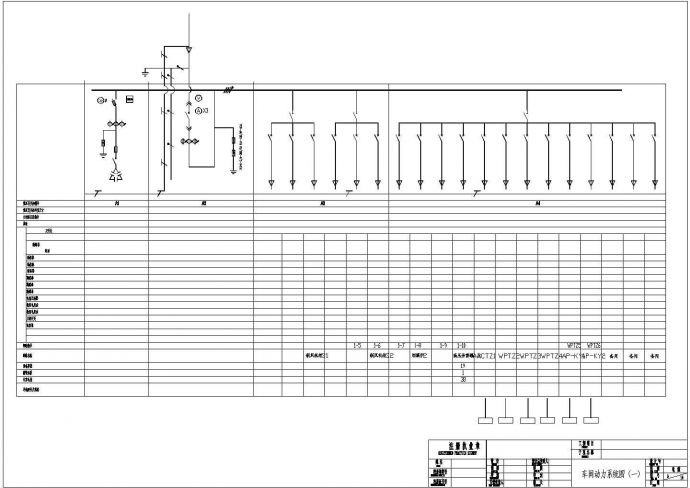 某大型加工车间电气设计CAD布置图_图1