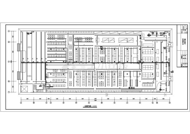 某大型超市电气设计施工图（共5张图）-图二