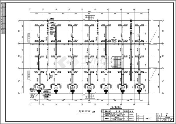 4000平米某超市空调及通风设计施工图-图二