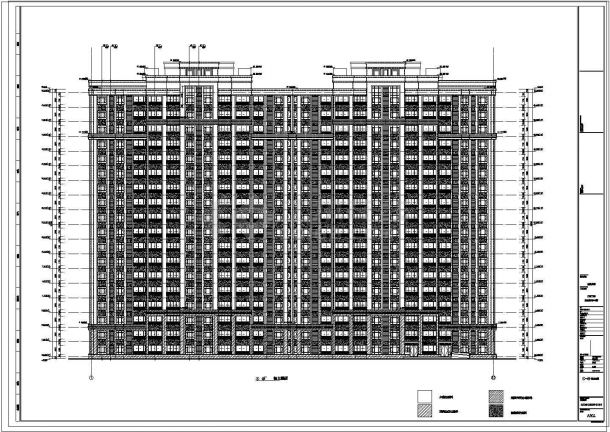 【江苏】高层住宅楼弱电智能化项目施工图-图二