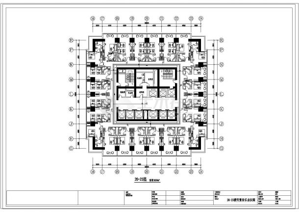 【湖南】某大型商务酒店弱电智能化设计施工图（共22张）-图二