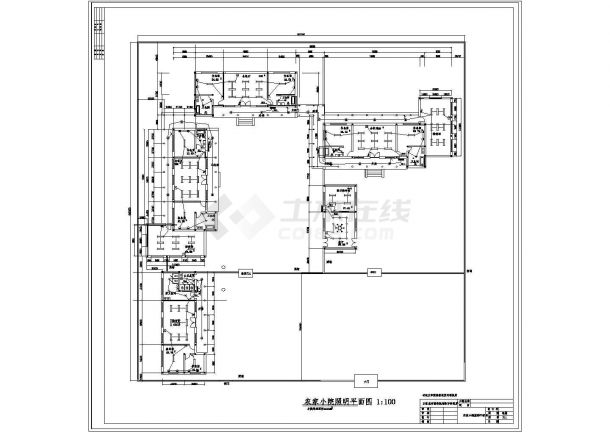 某地方度假村电气平面图（共4张）-图一