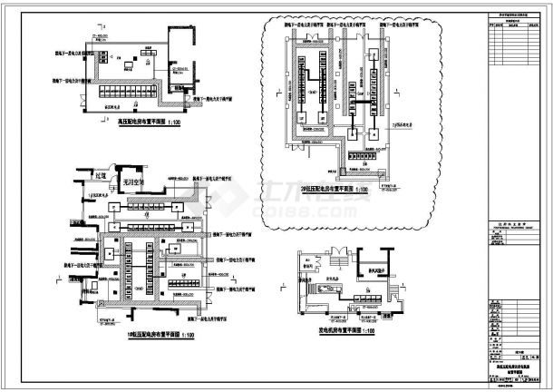 【四川】小区住宅楼地下室电施图（共19张）-图二