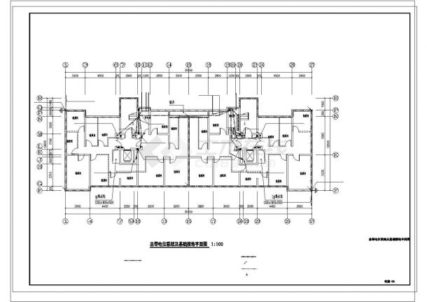 【河北】著名商业楼电气施工图纸（甲级设计院）-图二
