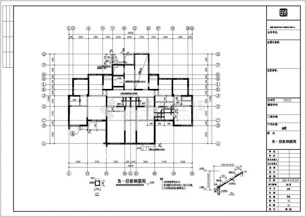 【安徽】33层剪力墙高层住宅楼结构设计施工图-图二