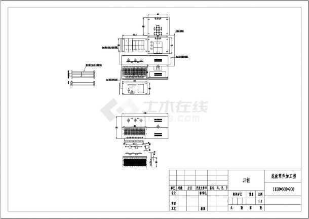 明斯克JP柜箱体（cad版本图纸）-图一