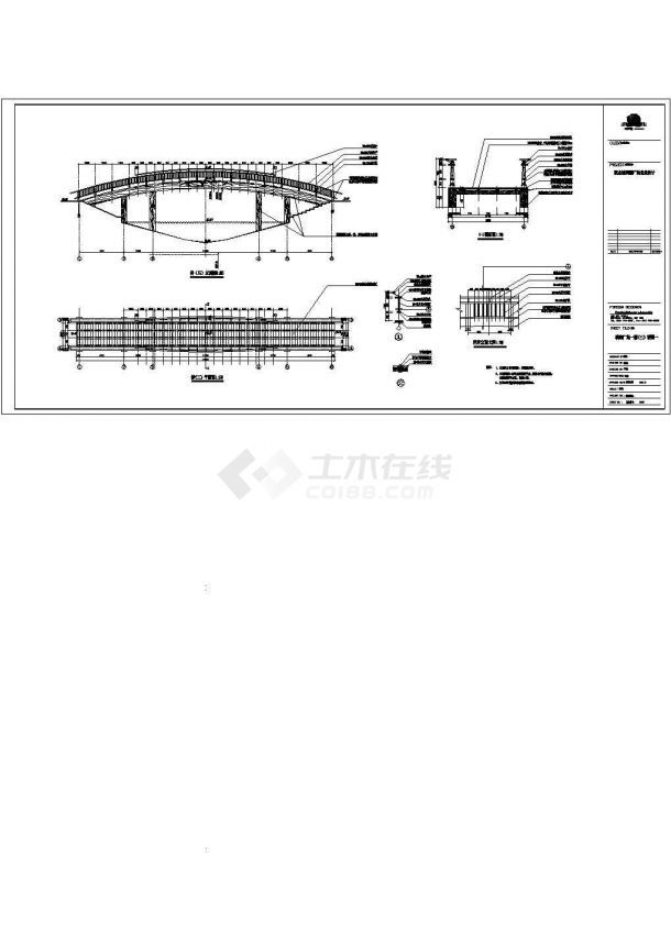 一居住区多种广场建筑参考详图-图一