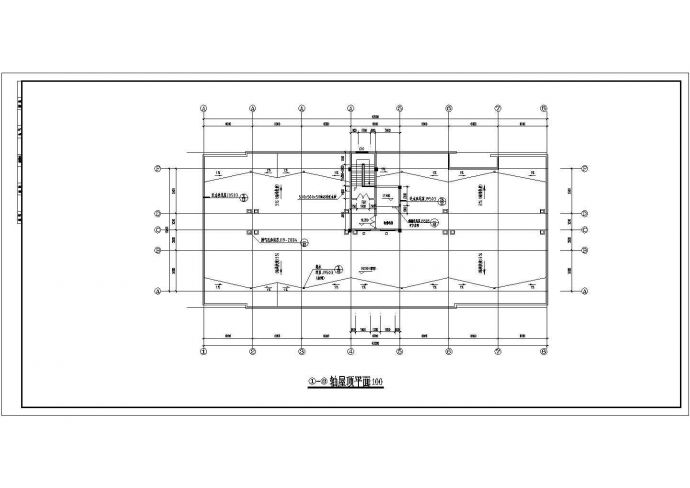 【江苏】长江塑料化工市场13#楼结构设计_图1