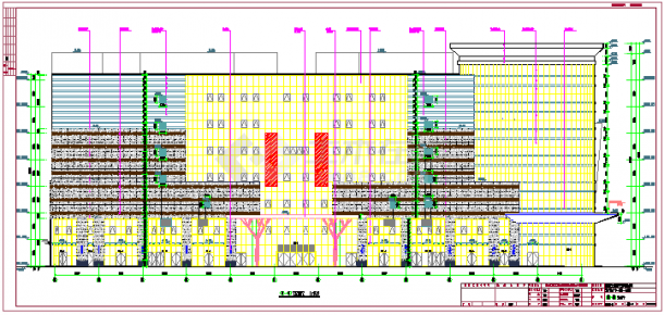 30万平购物广场城市商业综合体建筑、结构全套CAD设计施工图（300余张图纸）-图一