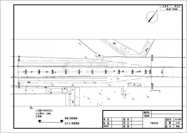 标准宽度50m市政道路全套施工图（135张）-图一