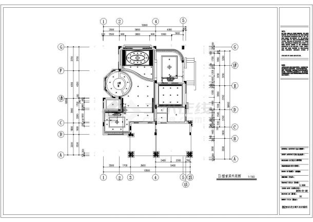 西式别墅内中央空调设计图-图二