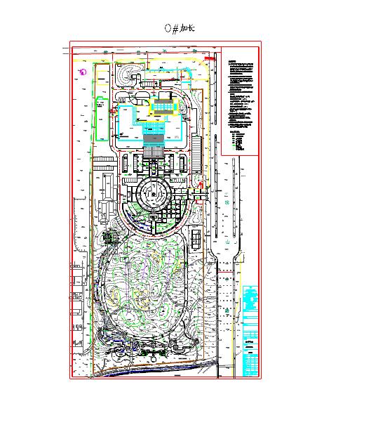 【青岛】某国际酒店绿化设计施工图