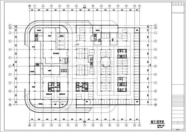 【深圳】现代风格25层知名传媒中心建筑设计方案(含效果图)-图一
