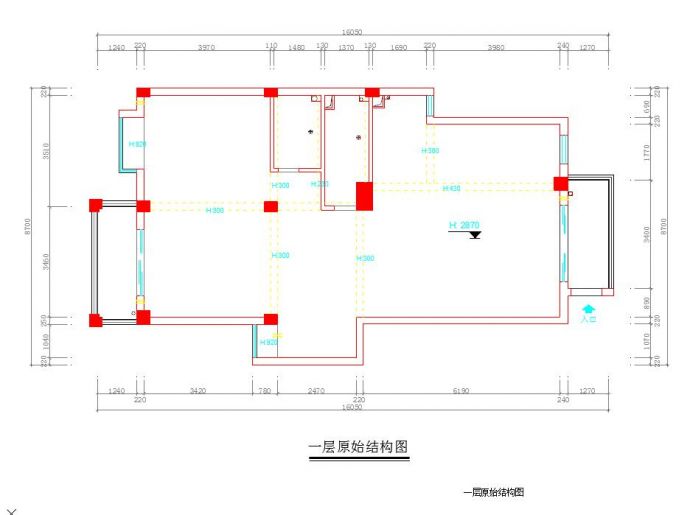 豪华欧式含阁楼别墅室内设计CAD施工图_图1