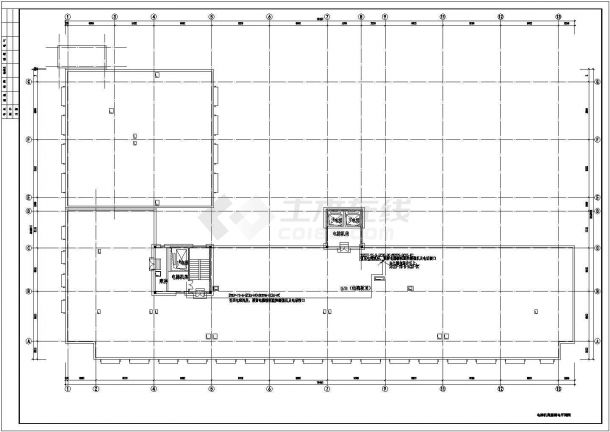 某地区医院病房建筑电气设计施工图-图二