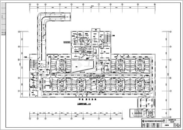 某地区传染病房楼电气设计施工图（全套）-图二