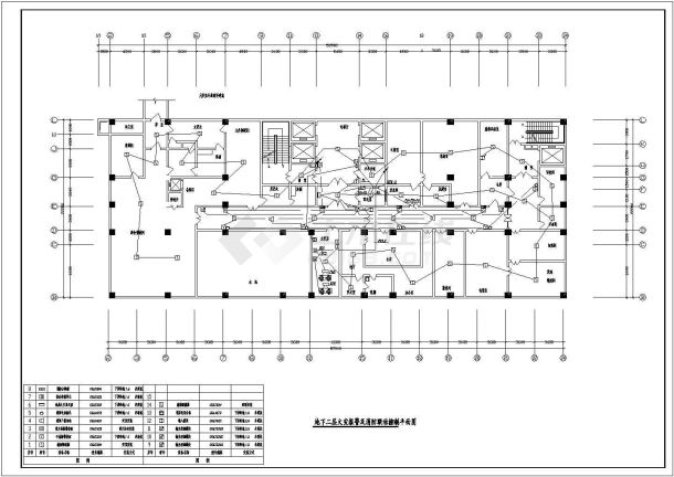 某地区医院病房建筑电气设计图（共12张）-图一