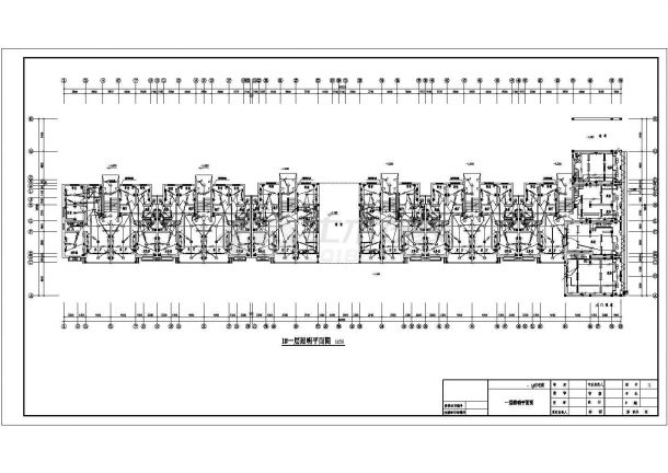 某地区五层住宅楼电气设计方案图纸-图二