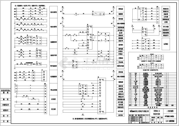 KYN28A-12高压开关柜60平烧结机 10KV配电SJ1B 电源进线柜图纸cad-图一