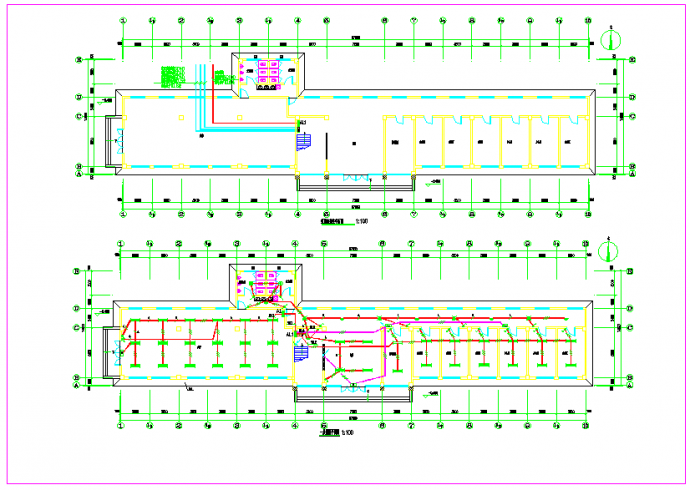 某三层框架结构办公楼电气施工图_图1